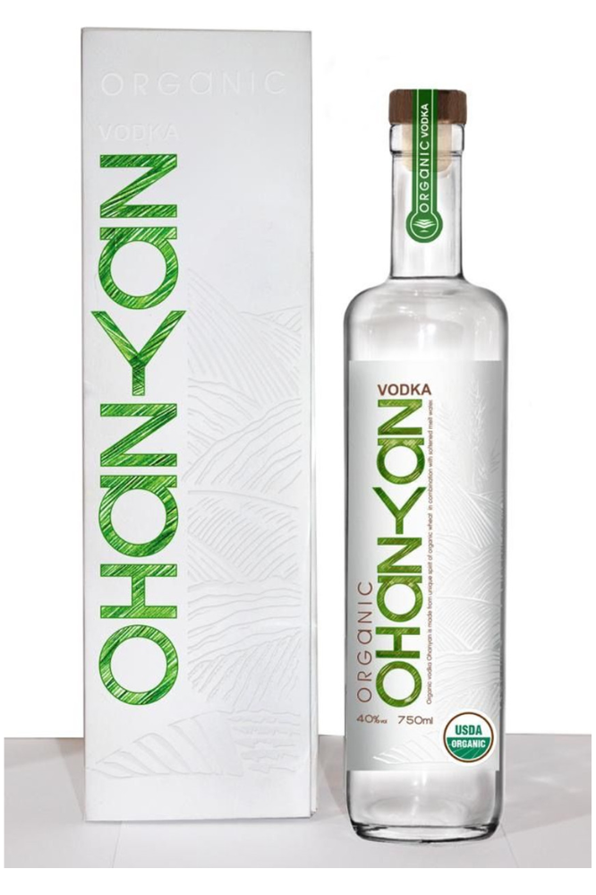 Ohanyan Organic Vodka 750ml