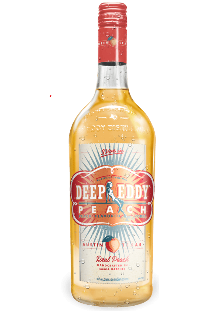 Deep Eddy Peach Flavoured Vodka 750ml