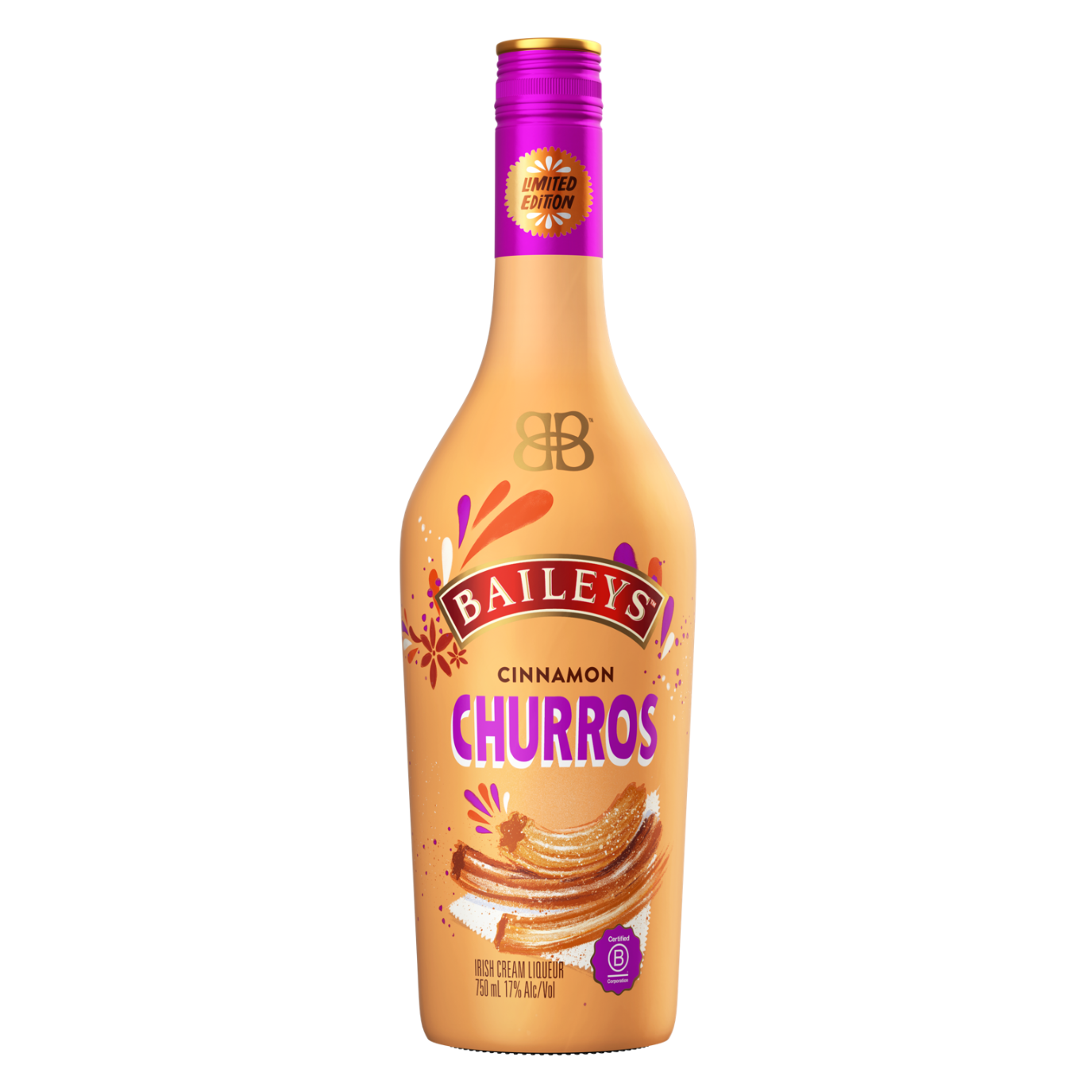Baileys Churros Limited Edition Irish Cream Liqueur 750ml