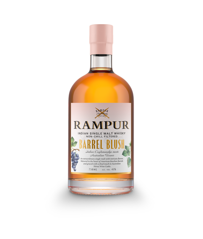 Rampur Barrel Blush Indian Single Malt Whisky 750ml