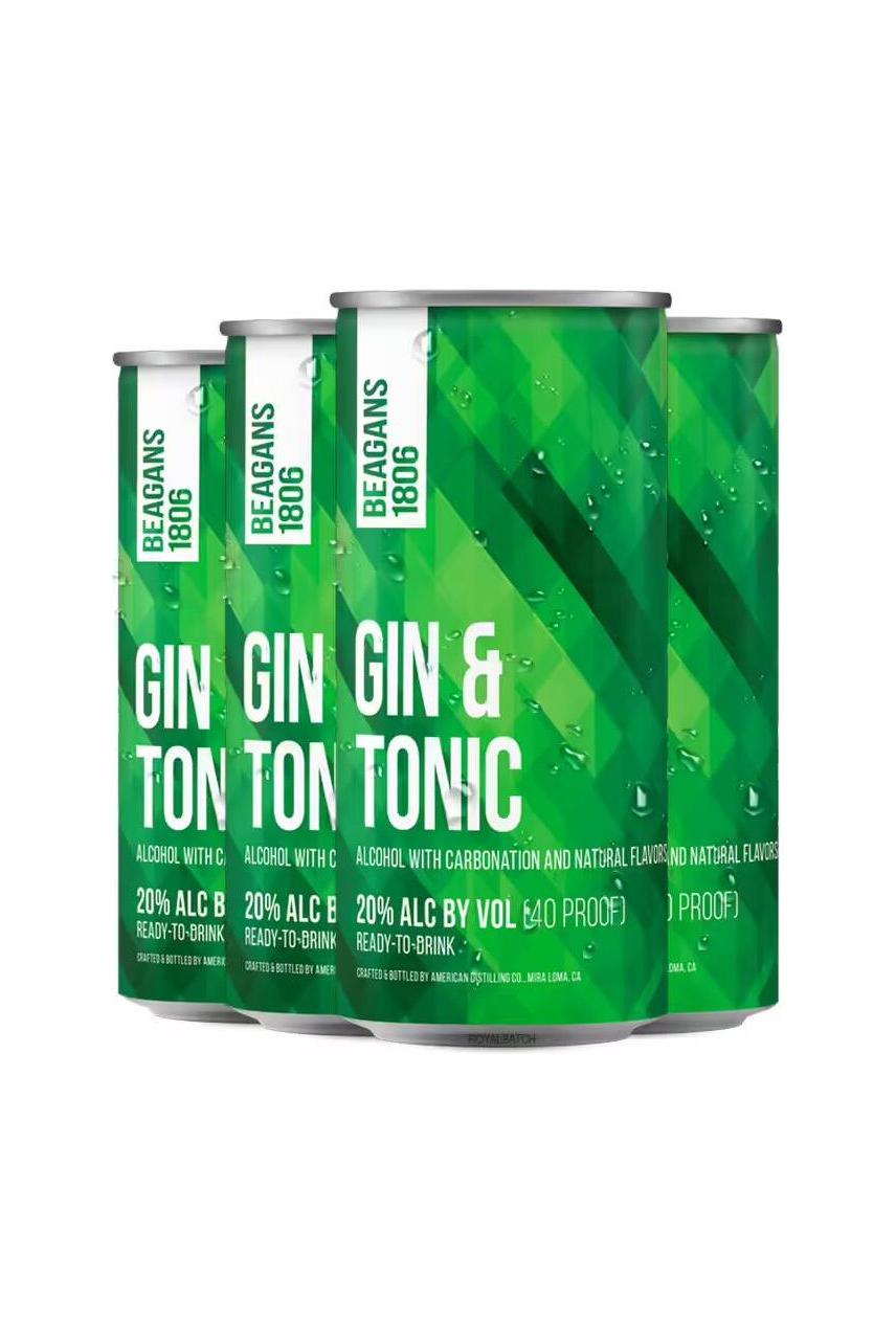 Beagans 1806 Gin & Tonic Cocktail 200ml