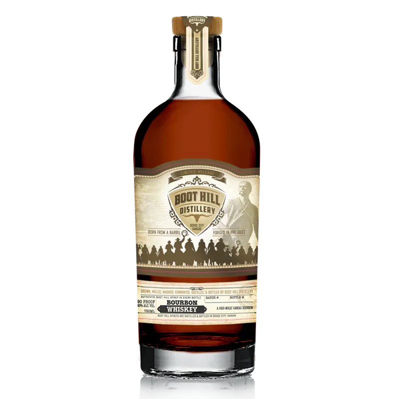 Boot Hill Distillery Bourbon Whiskey 750ml