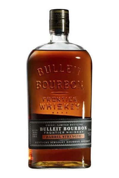 Bulleit Barrel Strength Straight Bourbon Frontier Whiskey 750ml