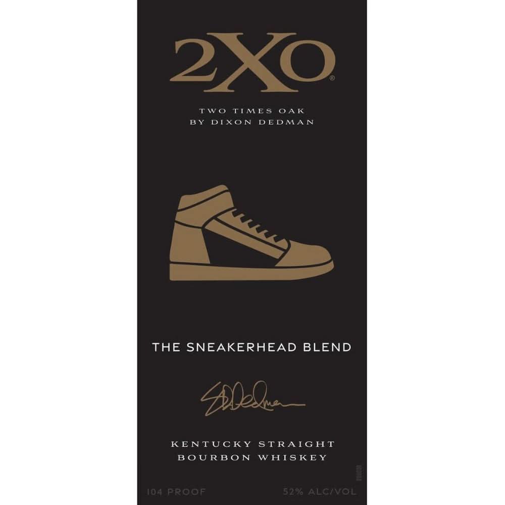 2XO Two Times Oak The Sneakerhead Blend Straight Bourbon Whiskey 750ml