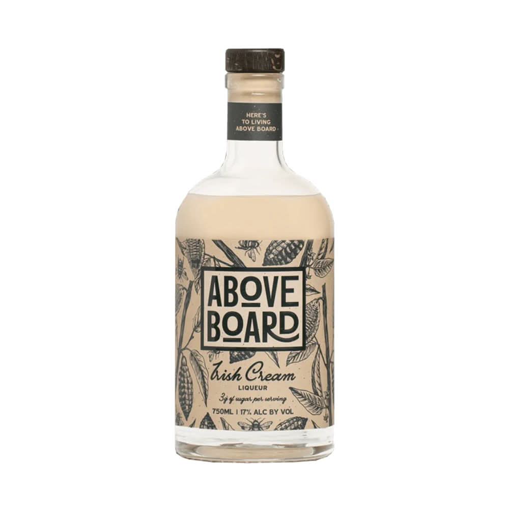 Above Board Zero Sugar Irish Cream Liqueur 750ml