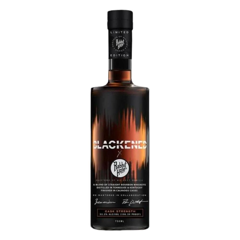 Blackened x Rabbit Hole Straight Bourbon By Metallica Whiskey 750ml