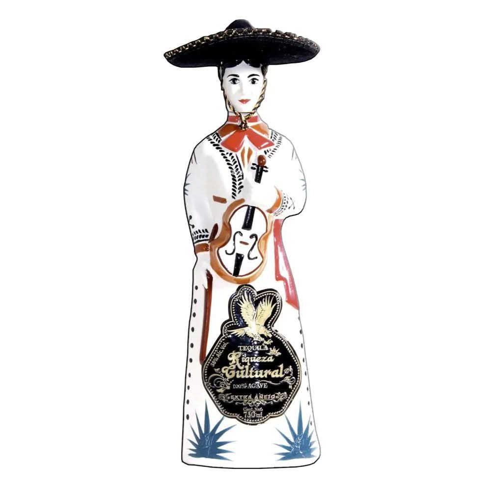 Riqueza Cultural Charra de Ceramica Extra Anejo Tequila 750ml