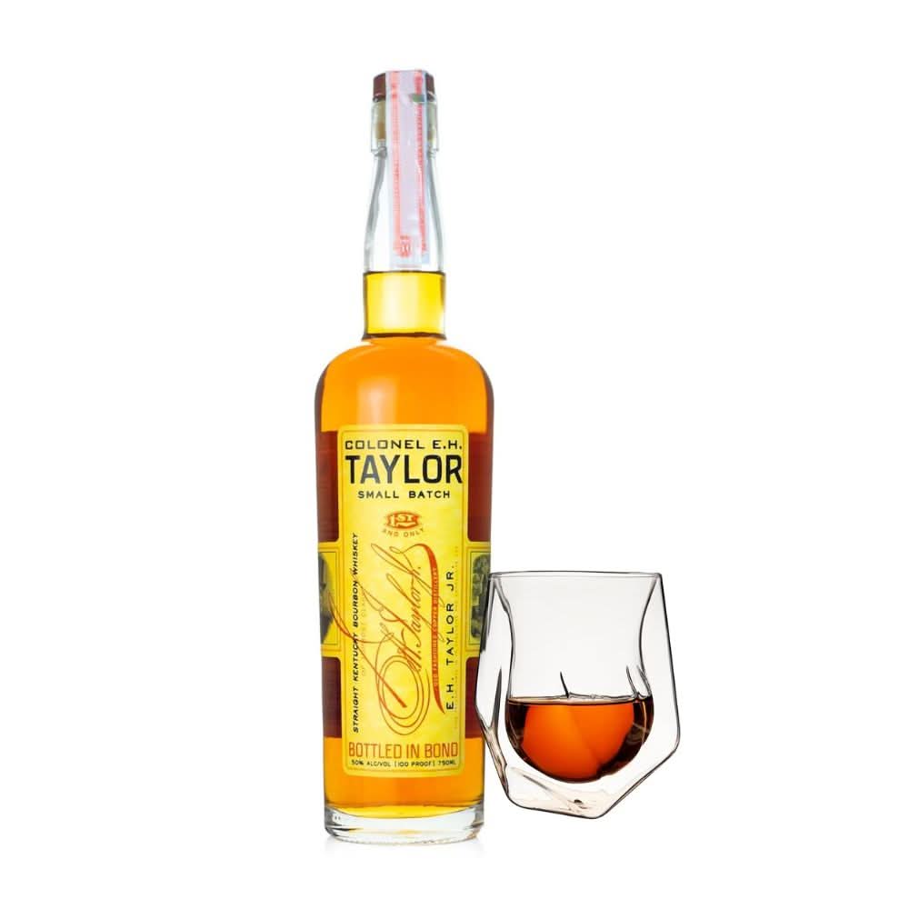 Colonel E.H. Taylor Small Batch Kentucky Bourbon Whiskey With Whiskey Glass 750ml