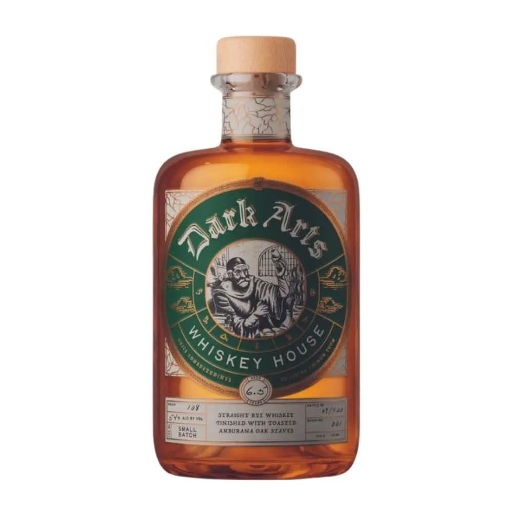 Dark Arts Whiskey House Amburana Oak Stave Straight Rye Whiskey 750ml