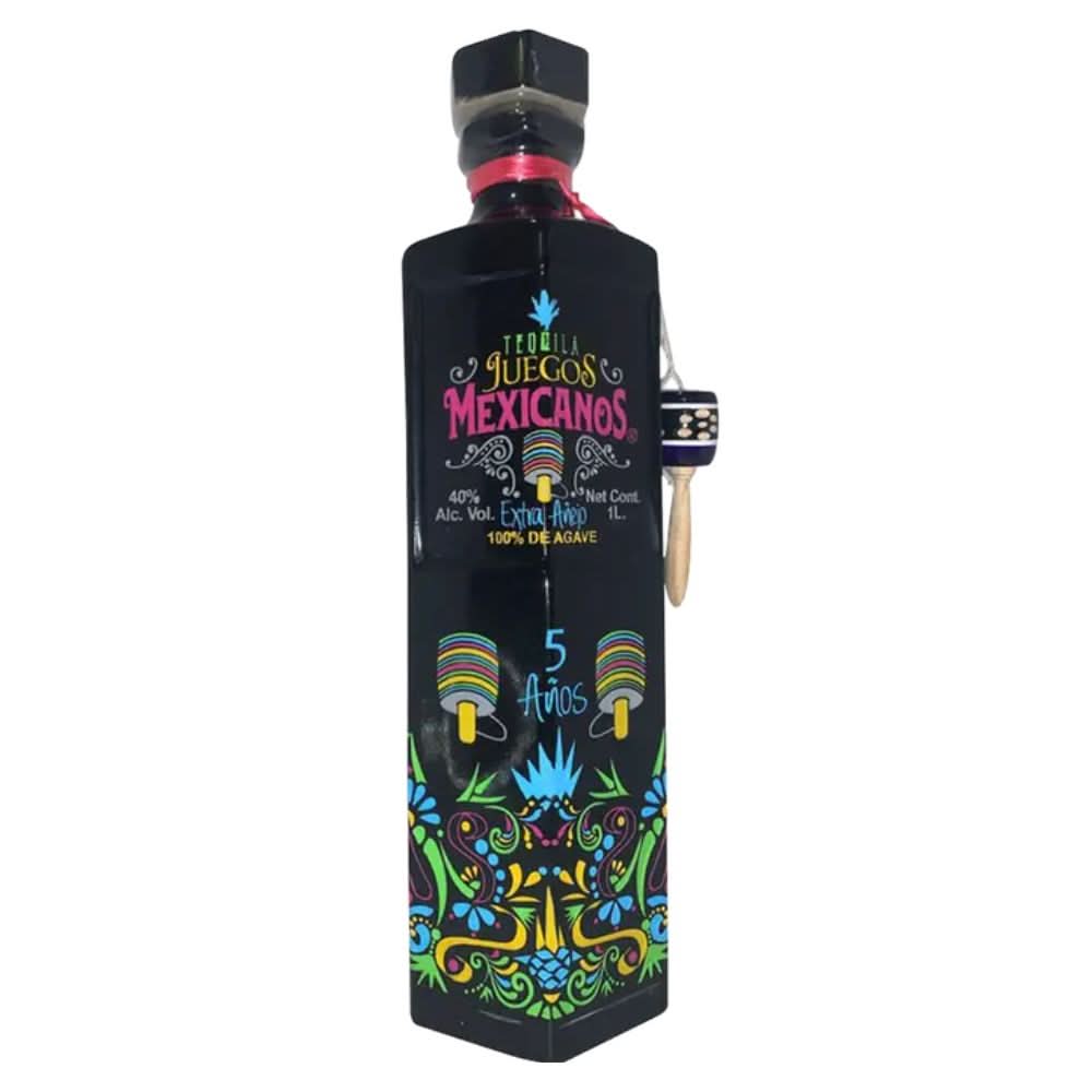 Juegos Mexicanos Extra Anejo Tequila 1Lt