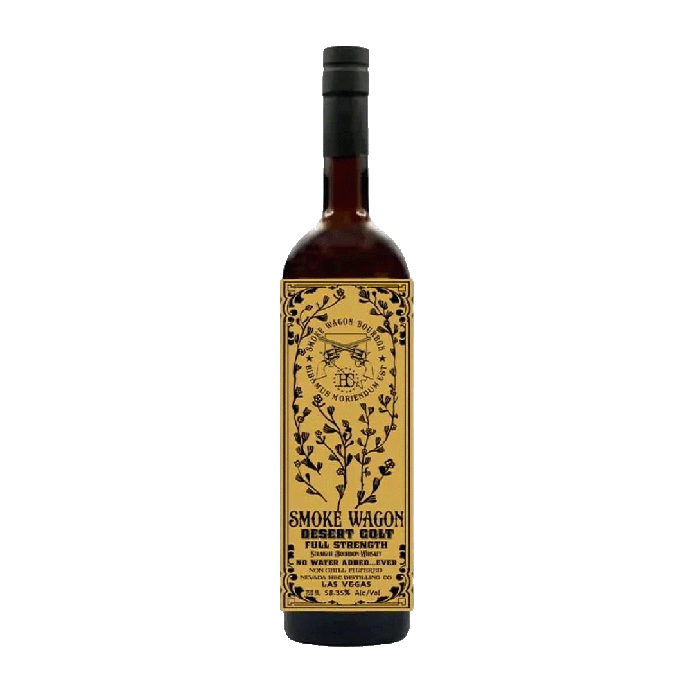 Smoke Wagon Desert Colt Full Strength Straight Bourbon Whiskey 750ml