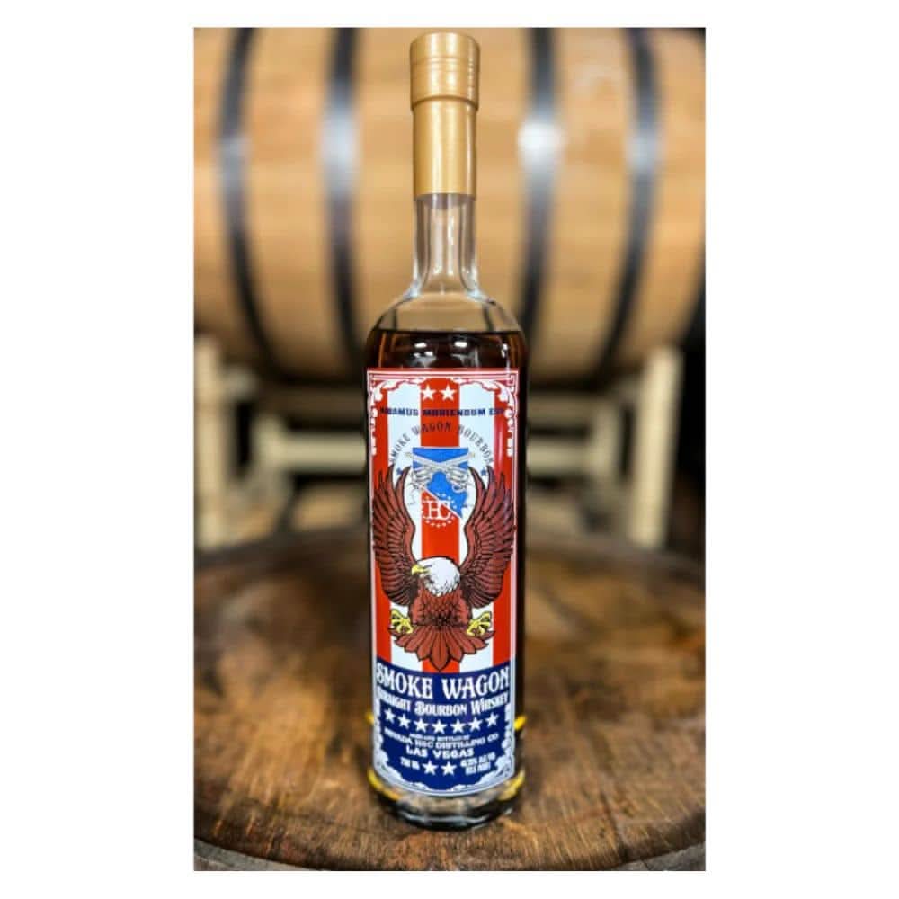 Smoke Wagon 4th of July Edition Straight Bourbon Whiskey 750ml