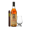 Old Rip Van Winkle Handmade 10 Year Old Kentucky Straight Bourbon Whiskey 750ml With Glencairn Glass & Cigar
