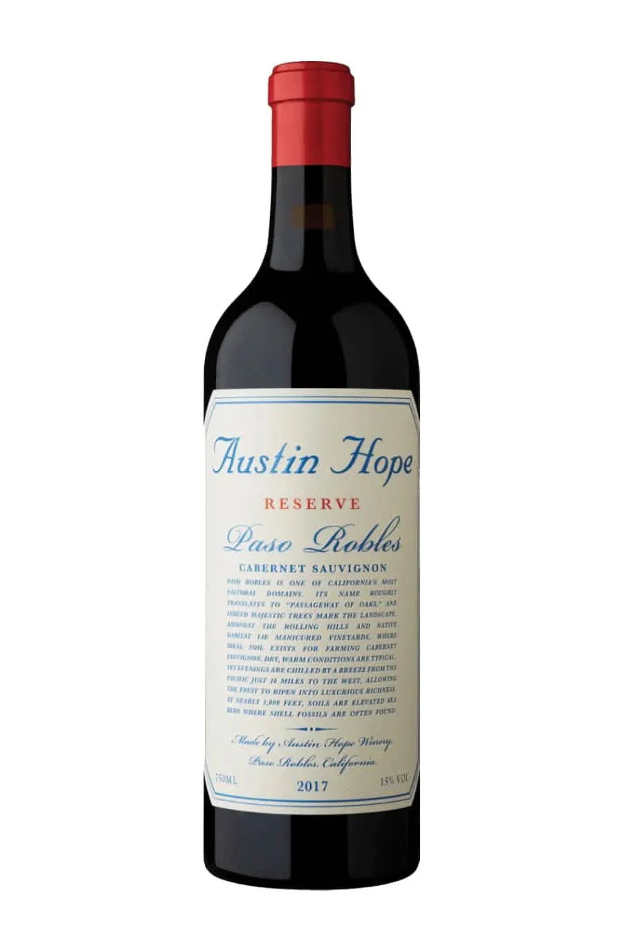 Austin Hope Reserve Cabernet Sauvignon Wine 750ml