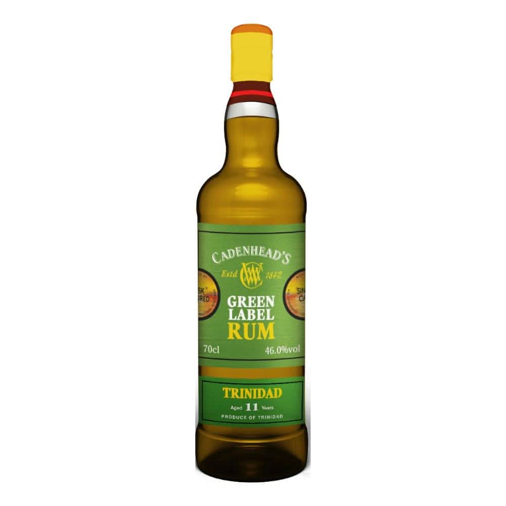2011 Cadenhead's Green Label Trinidad 11 Year Old Rum 750ml