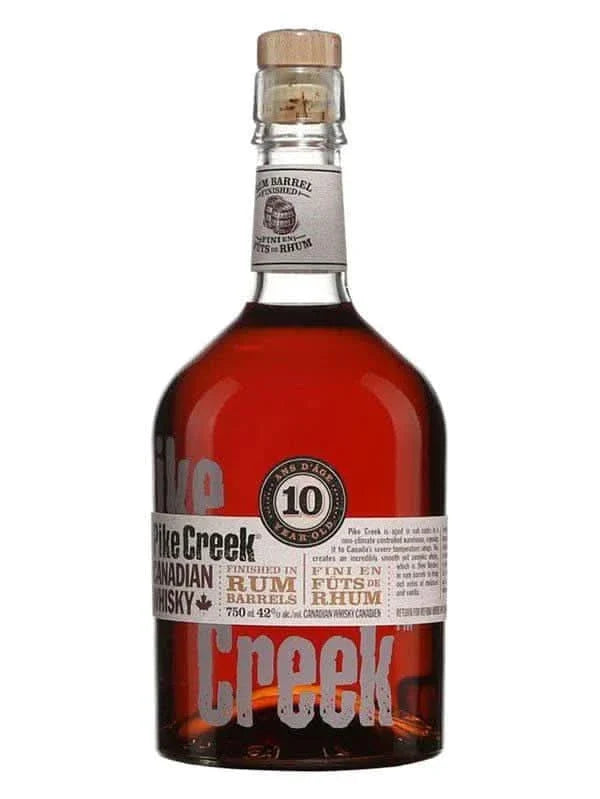 Pike Creek 10 Year Old Rum Barrel Finished Whisky 750ml
