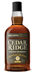 Cedar Ridge Distillery Bottled in Bond Straight Rye Whiskey 750ml