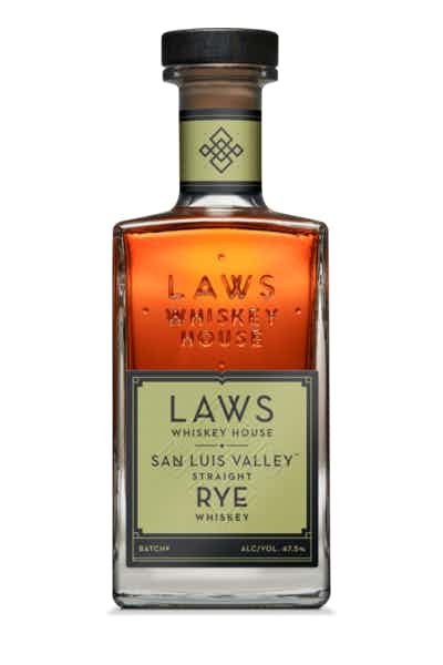 A.D. Laws San Luis Valley Cask Strength Straight Rye Whiskey 750ml