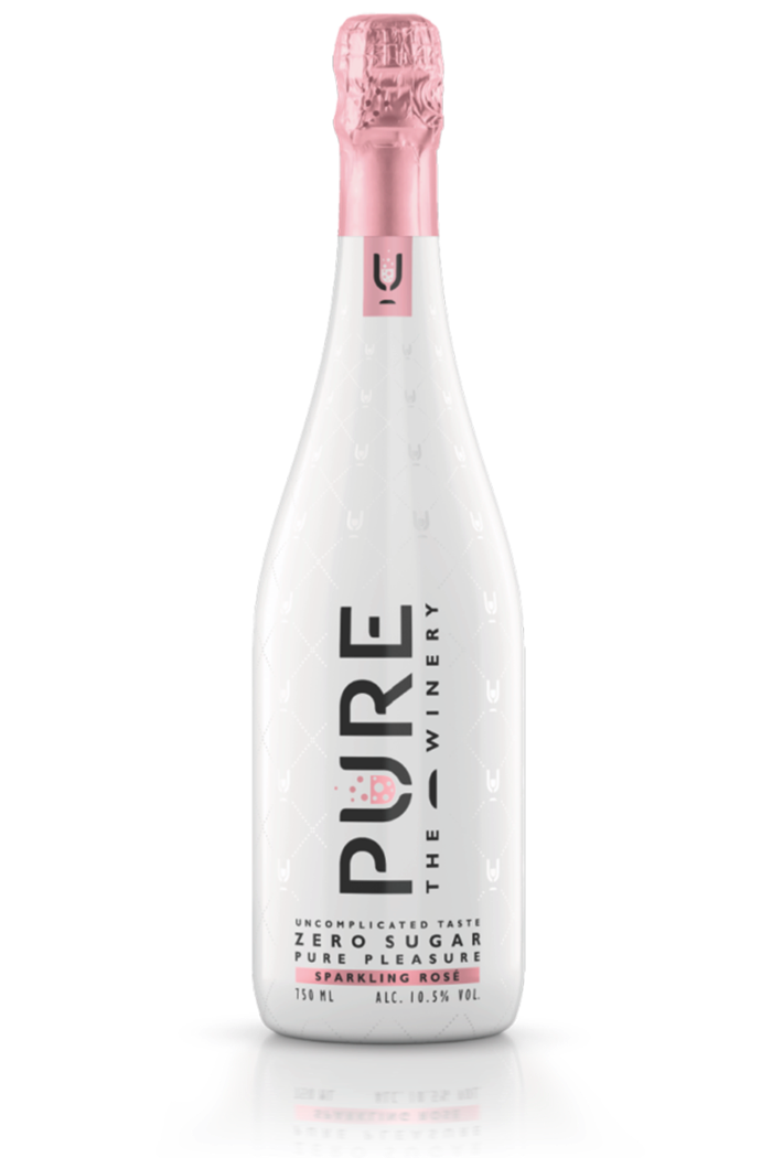 Pure The Winery Zero Sugar Pure Pleasure Sparkling Rose 750ml
