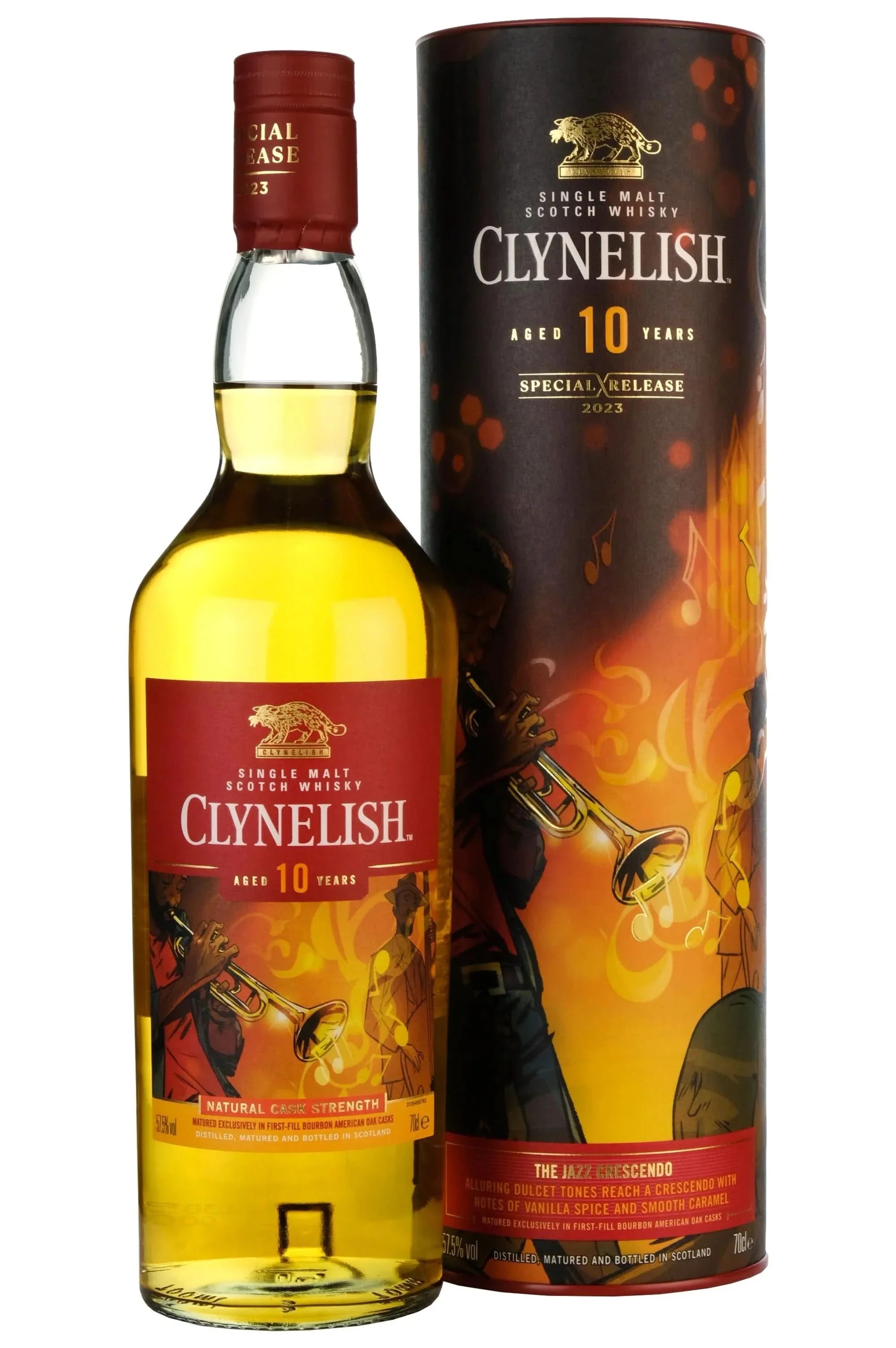 Clynelish The Jazz Crescendo Special Release 10 Year Old Single Malt Scotch Whisky