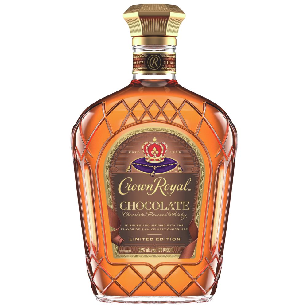 Crown Royal Chocolate Flavored Canadian Whisky Limited Edition Bundle 750ml 6 Pack