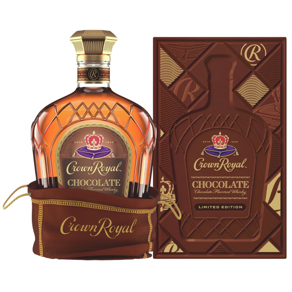 Crown Royal Chocolate Flavored Canadian Whisky Limited Edition Bundle 750ml 3 Pack