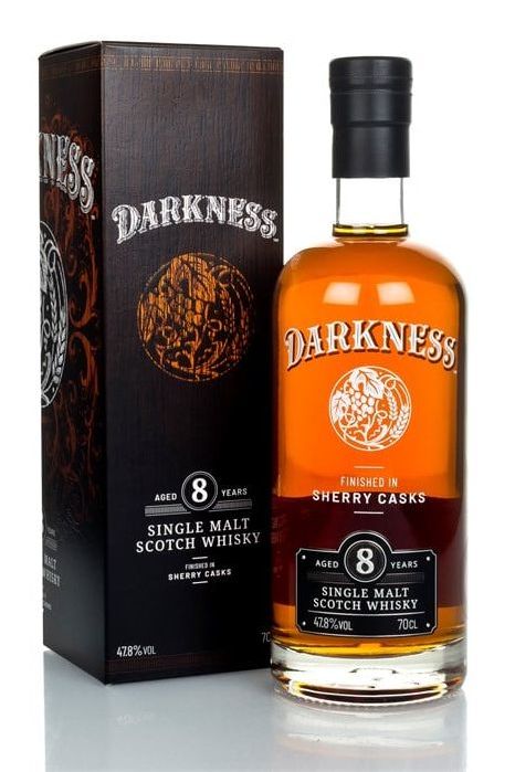 Darkness Sherry Cask Finish 8 Year Old Single Malt Scotch Whisky 700ml