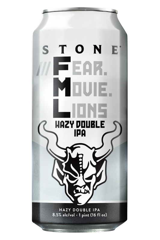 Stone Brewing Fear Movie Lions Double India Pale Ale Beer 6-Pack Can