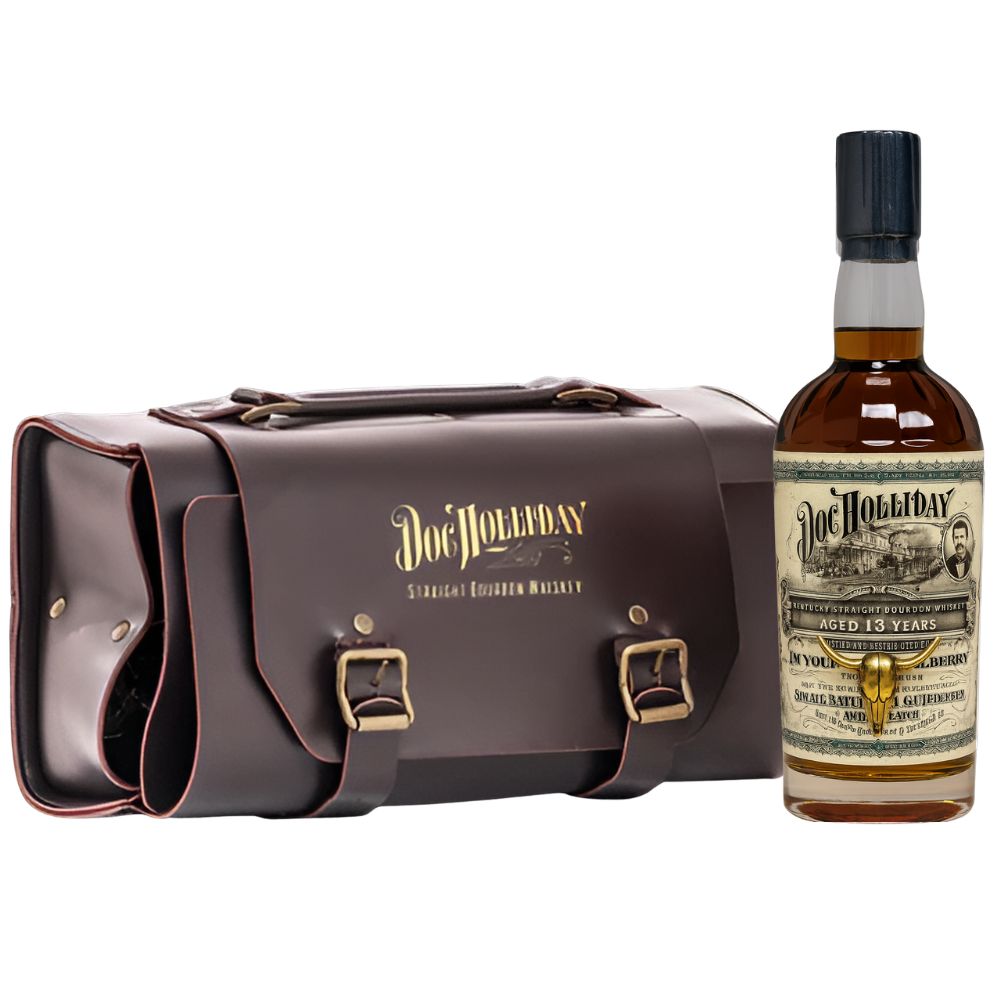 World Whiskey Society 'Doc Holliday' 13 Year Old Straight Bourbon Whiskey with Physician Bag
