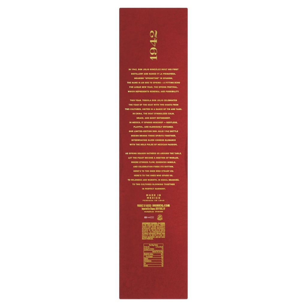 Don Julio 1942 Year Of The Goat 2027 Limited Edition