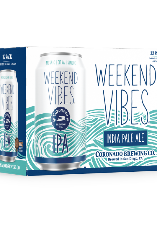 Coronado Brewing Co. Weekend Vibes IPA Beer 12-Pack