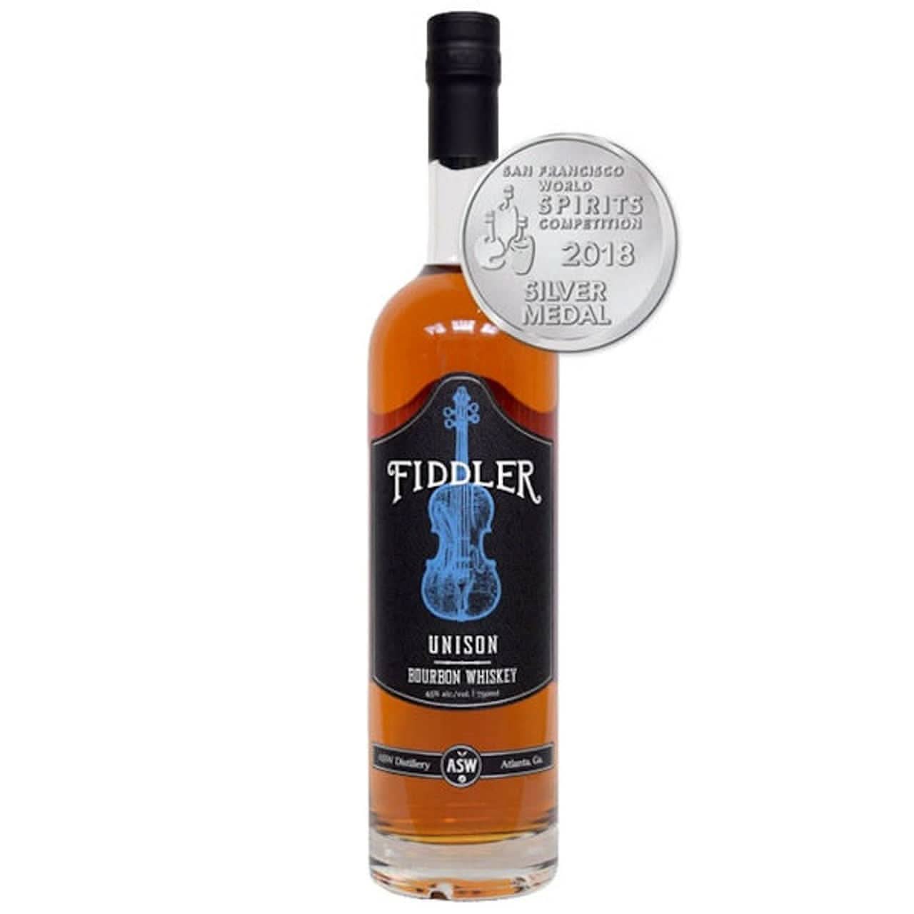 ASW Distillery Fiddler Unison Bourbon Whiskey 750ml