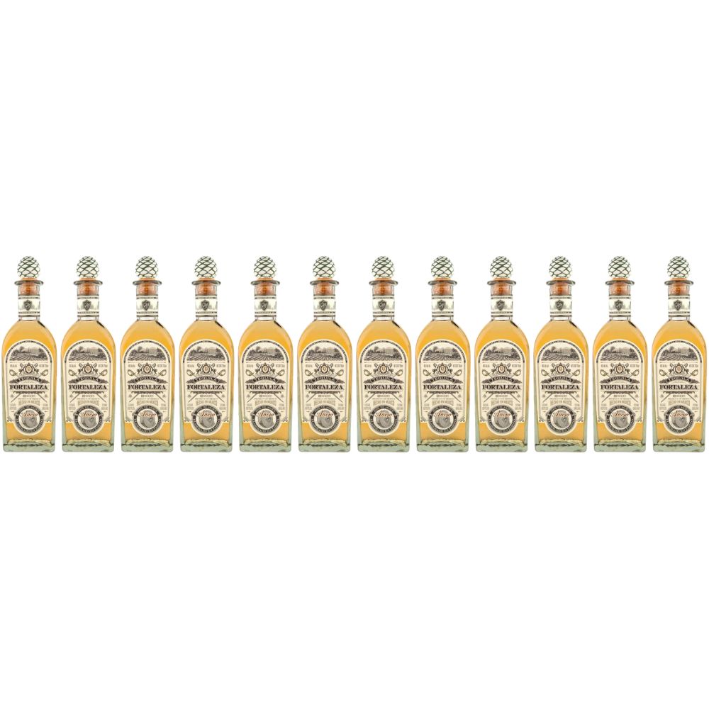 Fortaleza Anejo Tequila Bundle 750ml 12 Pack