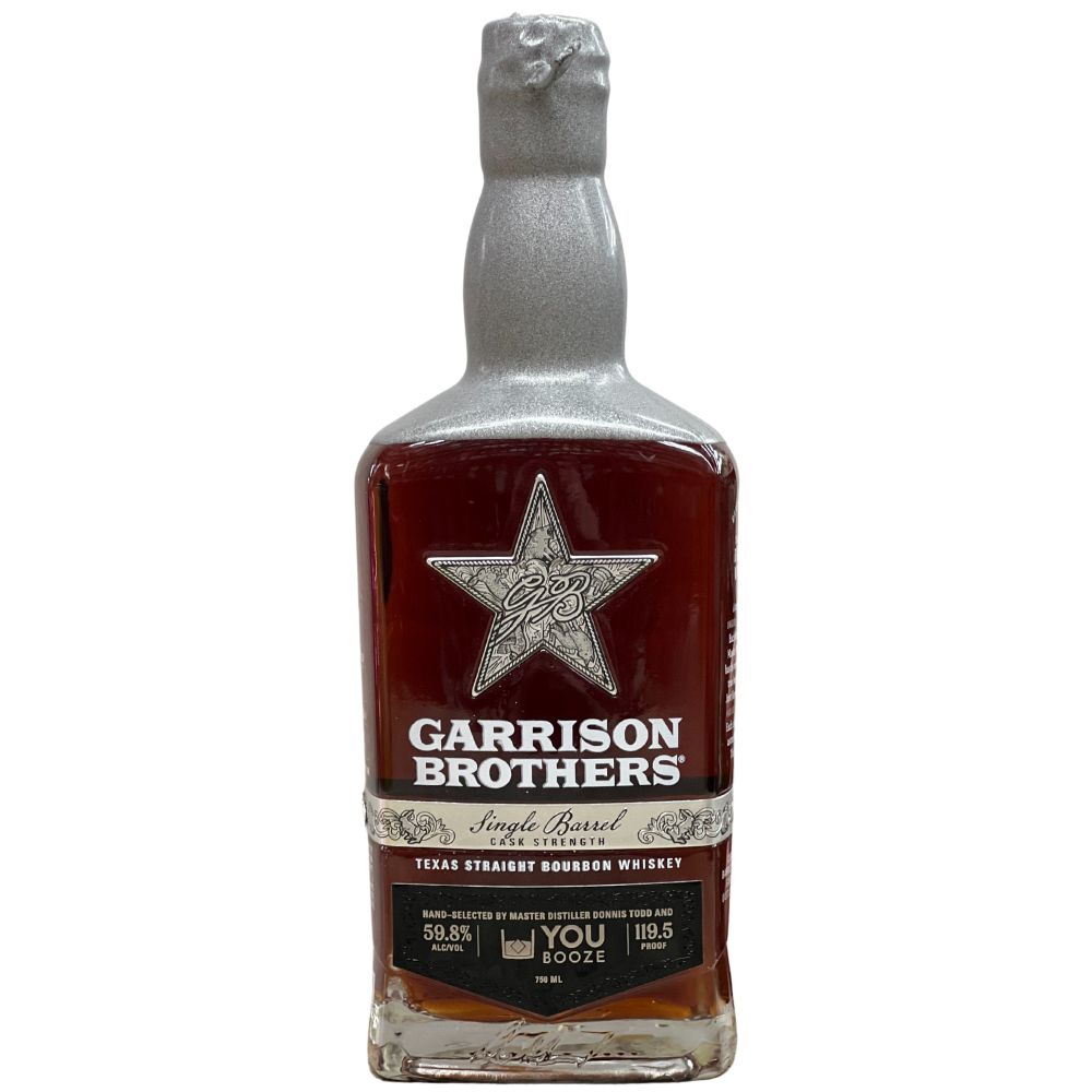 Garrison Brothers Single Barrel Cask Strength Selected By Youbooze Straight Bourbon Whiskey 750ml