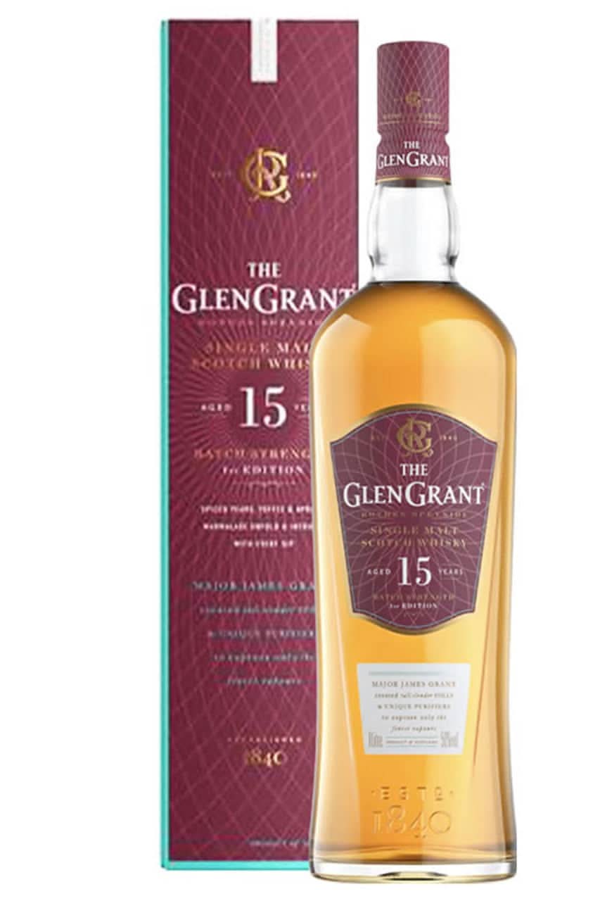 Glen Grant Batch Strength 15 Year Old Single Malt Scotch Whisky 750ml