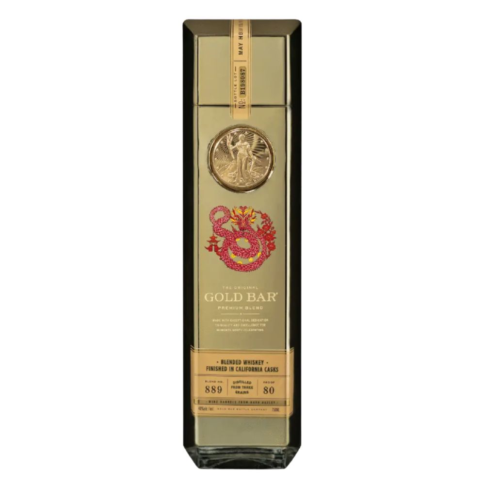 Gold Bar Lunar New Year Edition California Cask Finished Blended American Whiskey 750ml