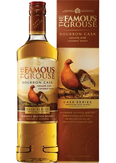 Famous Grouse Cask Series Bourbon Cask Blended Scotch Whisky 750ml