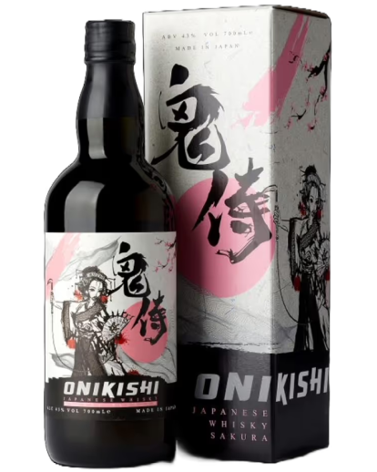 Onikishi Sakura Cherry Blossom Edition Blended Whisky 750ml