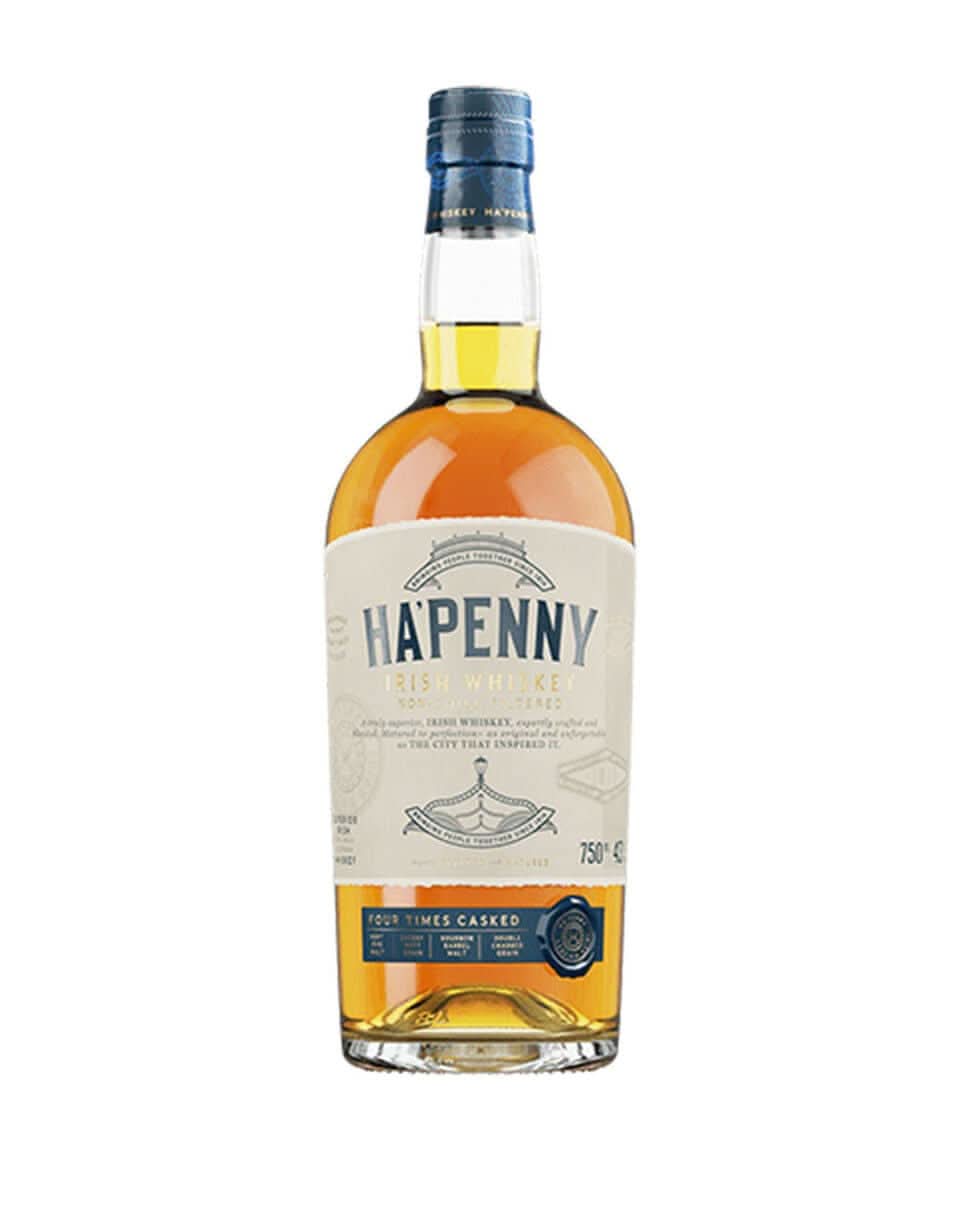 Ha'penny Four Times Casked Irish Whiskey 750ml
