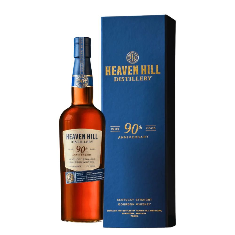 Heaven Hill Distilleries 90th Anniversary 9 Year Old Straight Bourbon Whiskey 750ml