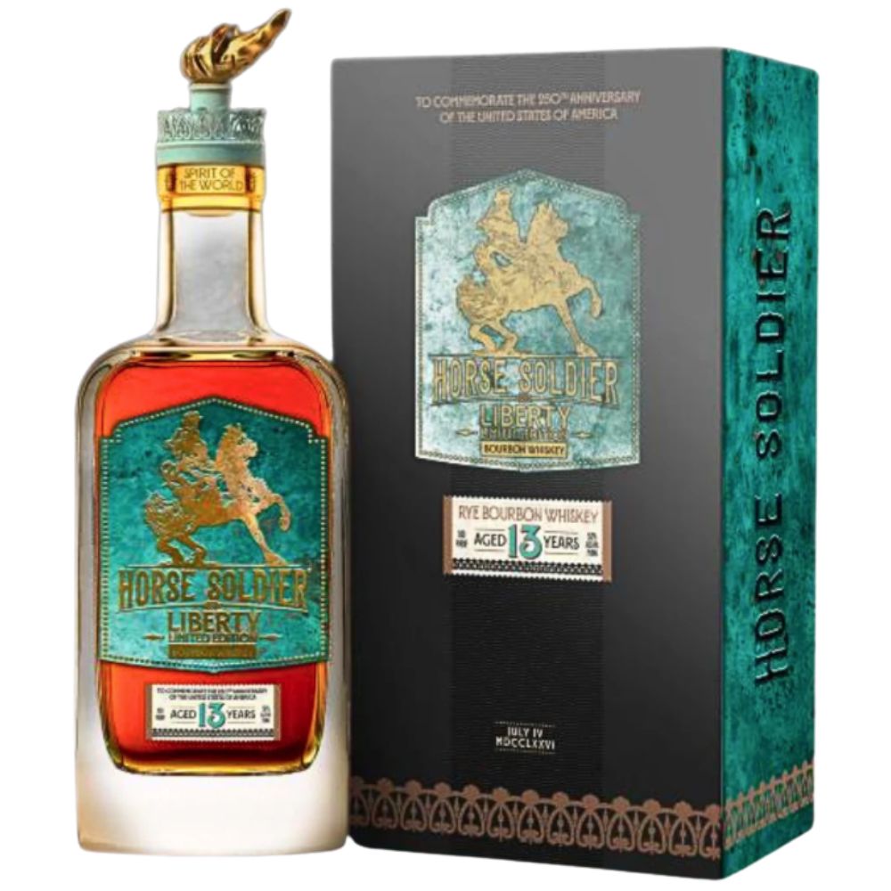 American Freedom Distillery Barrel Select Horse Soldier Liberty 13 Year Old 250th Anniversary Straight Bourbon Whiskey 750ml