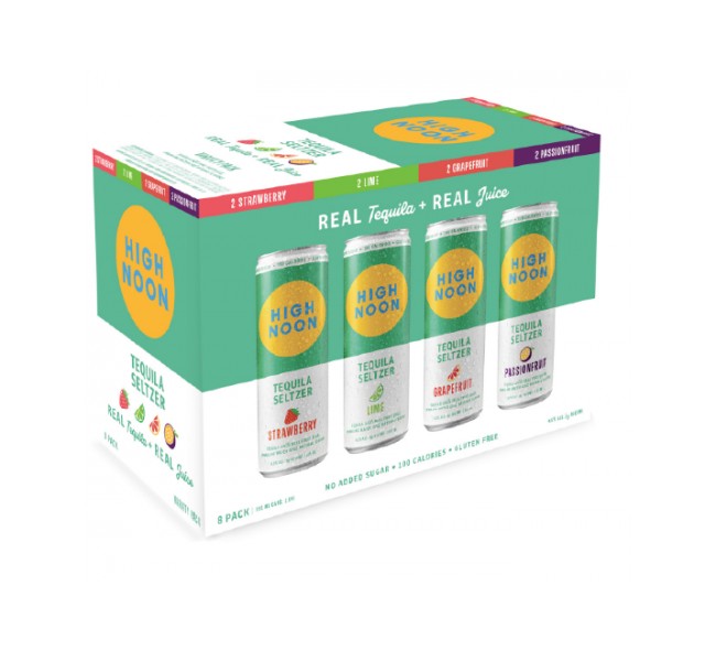 High Noon Tequila Seltzer Variety 355ml Can 8-Pack