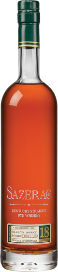 2020 Sazerac 18 Year Old Kentucky Straight Rye Whiskey 750ml