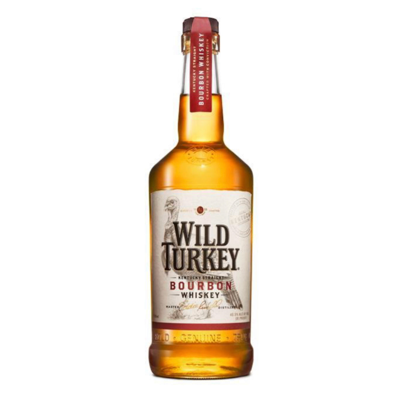 Wild Turkey 81 Proof Kentucky Bourbon Whiskey 750ml