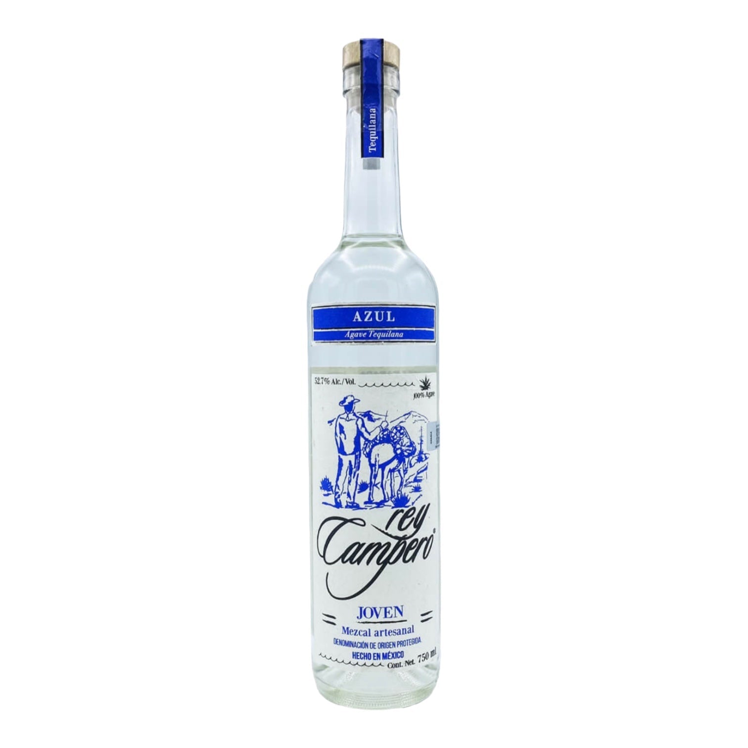 Rey Campero Azul Joven Mezcal 750ml