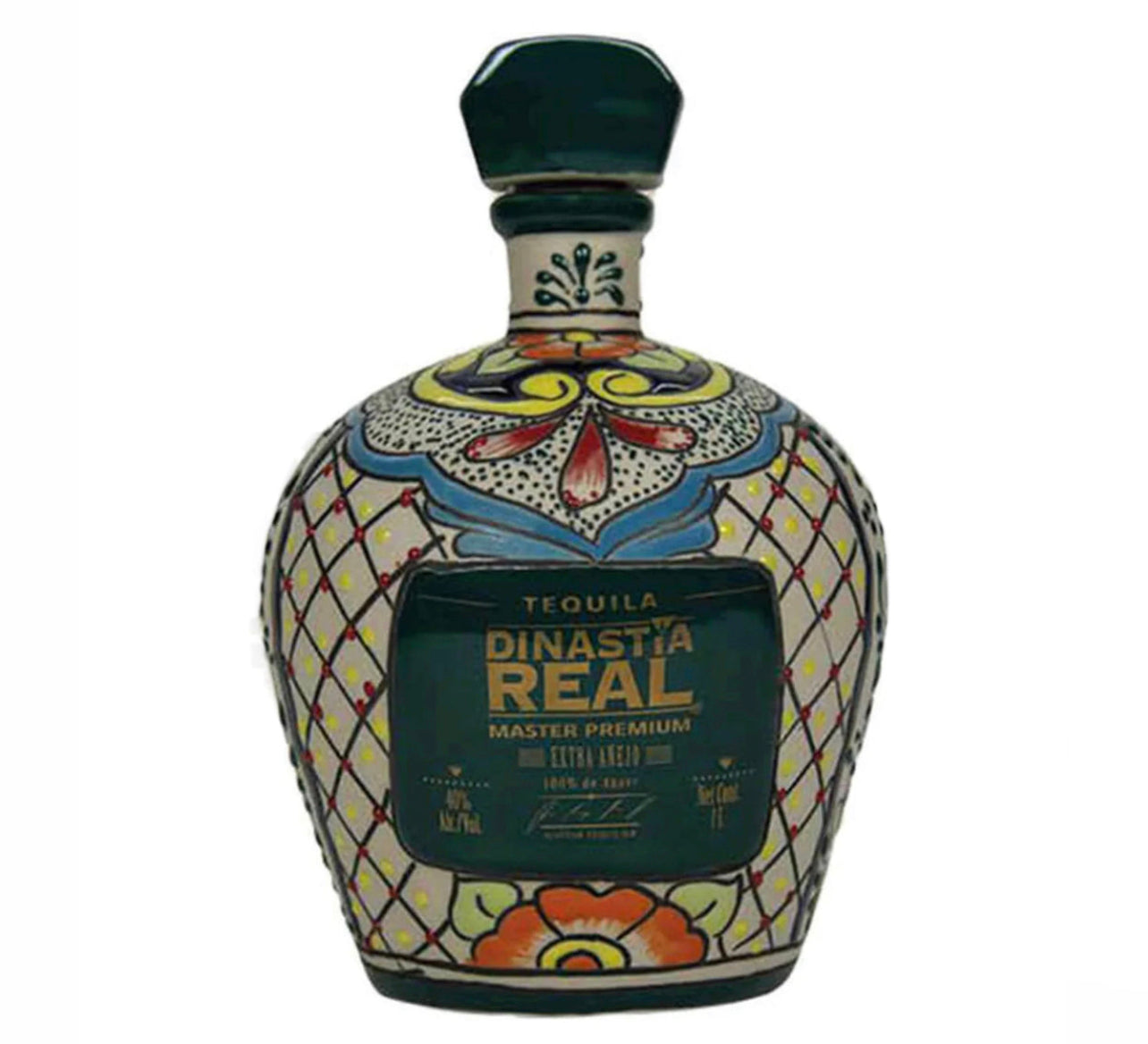 Dinastia Real Ceramic Art Series Extra Anejo Tequila 1Lt