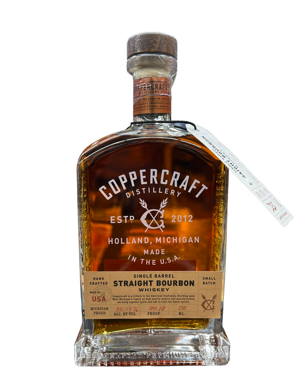 Coppercraft Single Barrel El Cerrito Liquor Store Pick 9 Year Old MGP Straight Bourbon Whiskey 750ml
