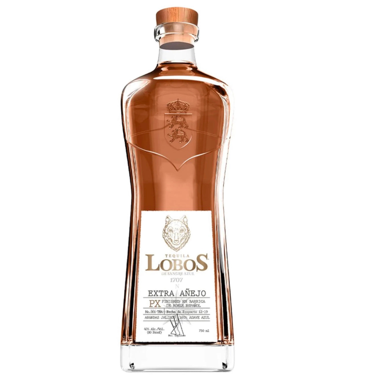 Lobos 1707 Extra Anejo Tequila 750ml