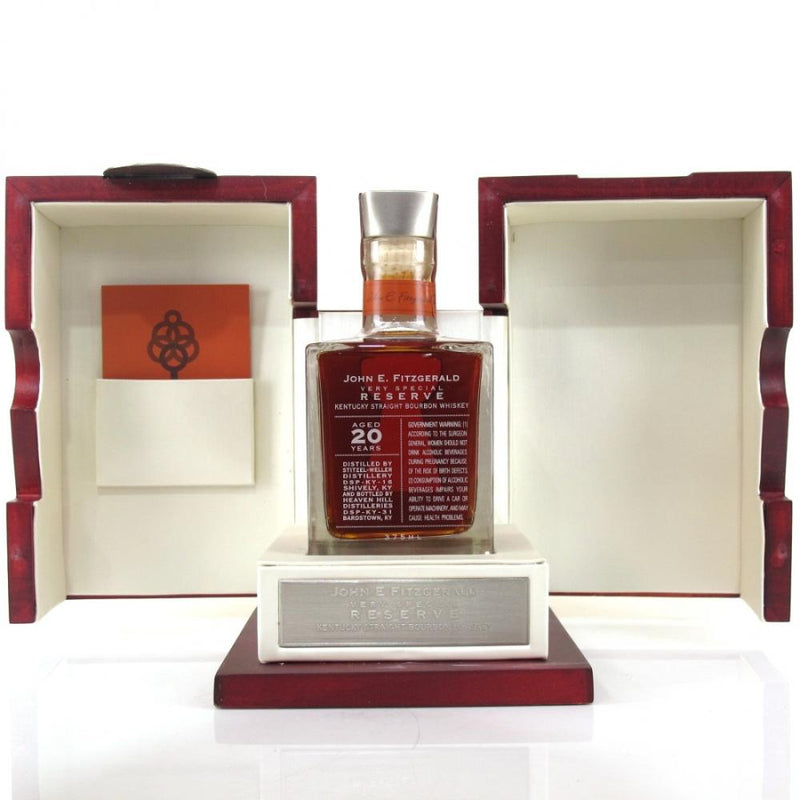 John E. Fitzgerald Very Special Reserve 20 Year Old Straight Bourbon Whiskey 375ml