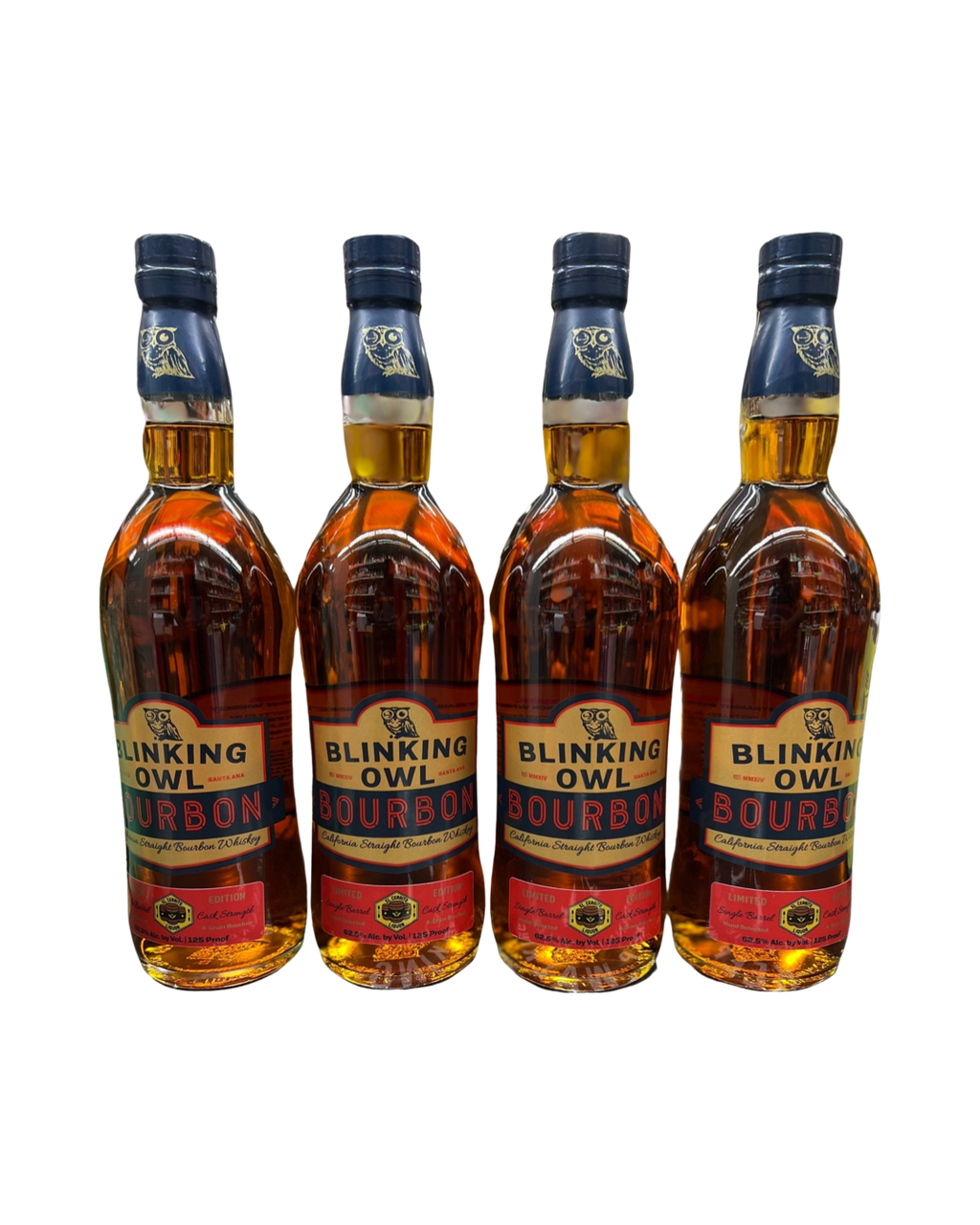Blinking Owl Single Barrel Cask Strength El Cerrito Liquor Store Pick Bourbon Whiskey 750ml